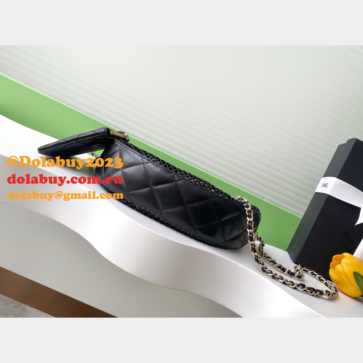 Top Quality Clutch With Chain AP4573 Duplicate Mesh 1:1 Bag