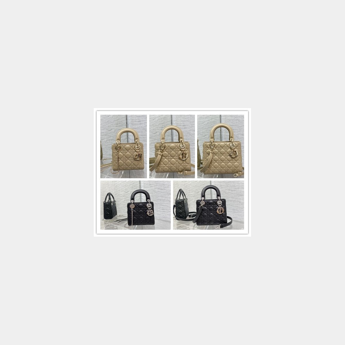Wholesale DIOR lady 17/20/24CM calf togo leather bag