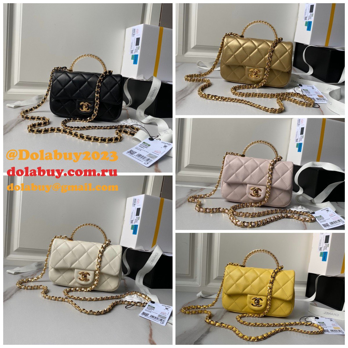 Copy Flap Top Handle AS4847/AS4848 1:1 Mirror Bag