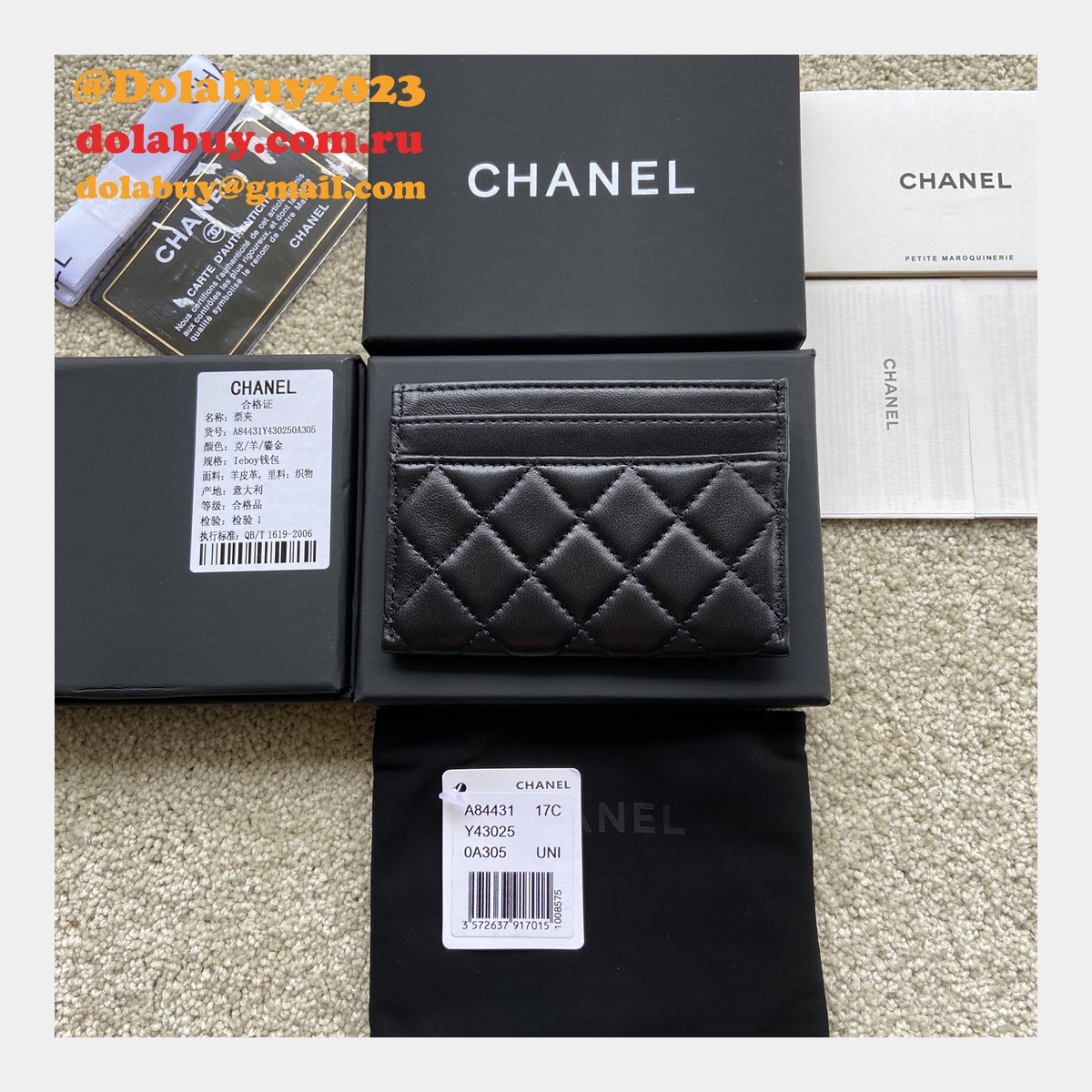 Top Quality 84431 CARD HOLDER CC wallet