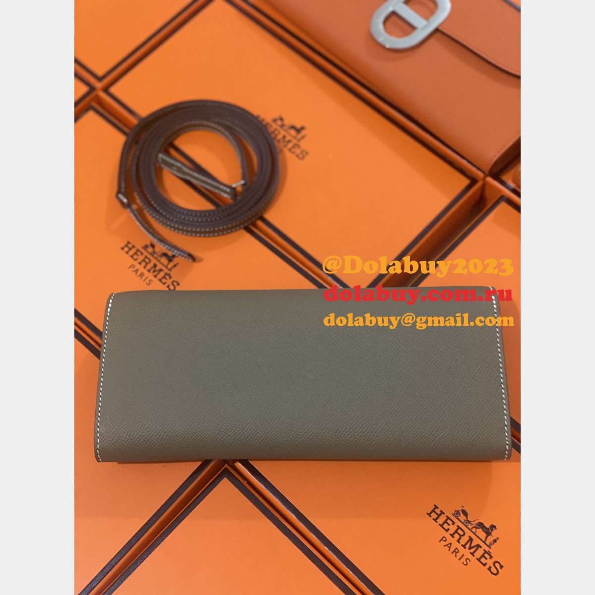 Perfect hermes D Ancre to go Epsom clutch