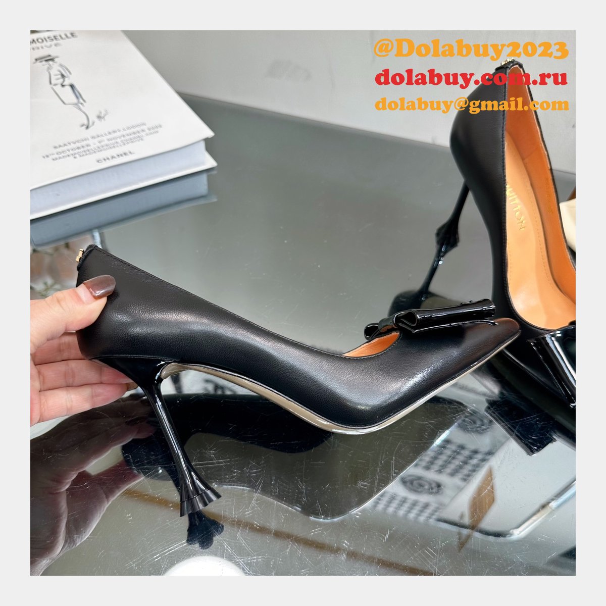 Perfect Replica High Heel Pumps Louis Vuitton Shoes