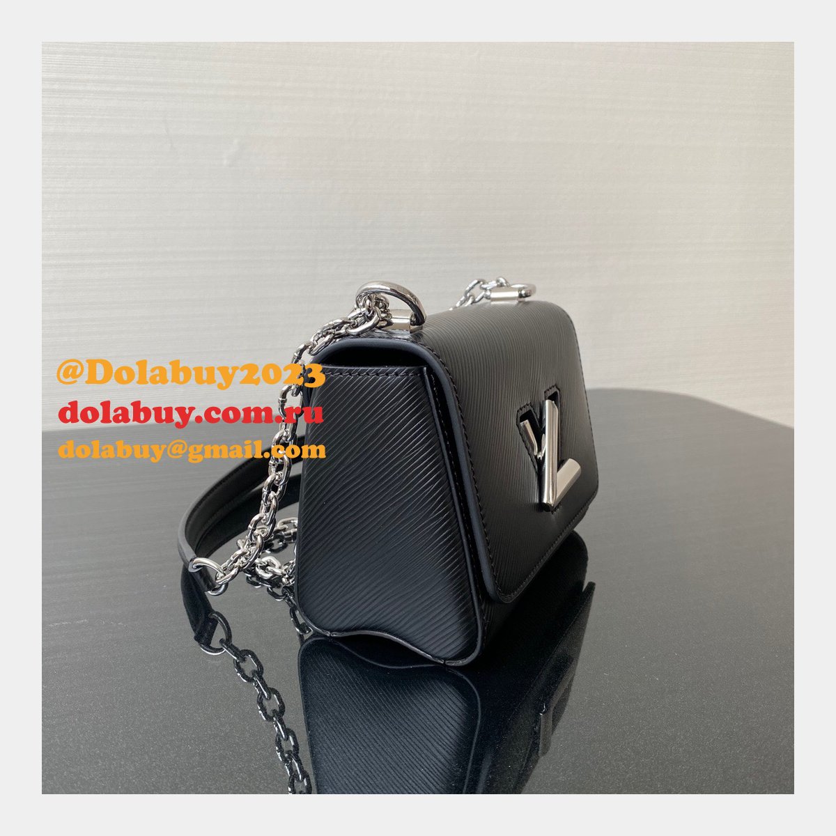 Replica Louis Vuitton Twist MM Epi Leather 16cm 4 Colours