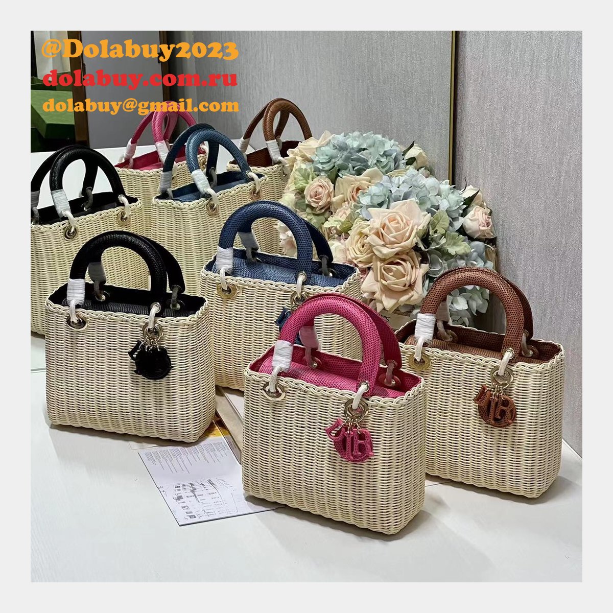 What The Best Lady Book Tote Replica Christian Dior 9989 Bags