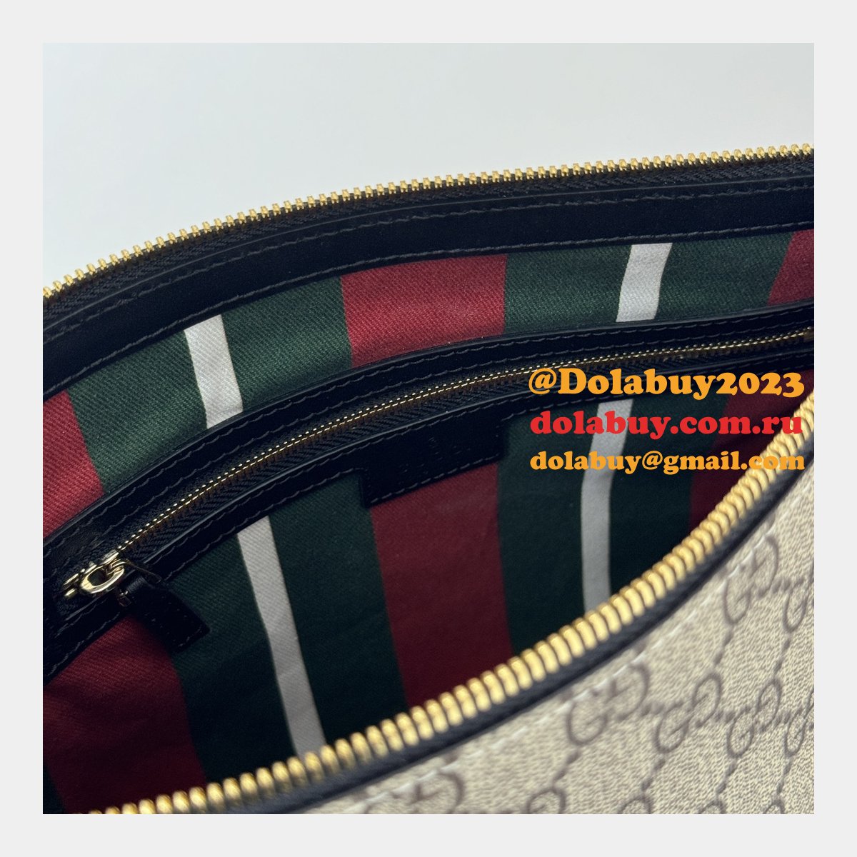 G*u*i luxury copy mirror gg emblem 815216 shoulder bag