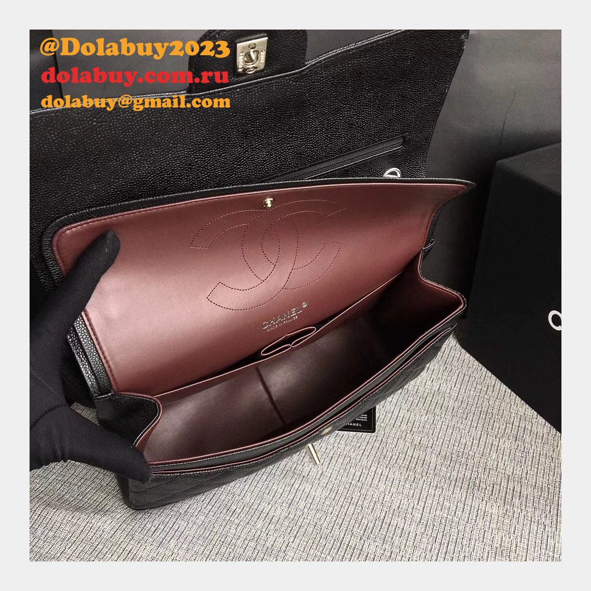 Replica CC Top Quality CF Jumbo & Maxi Classic Bags