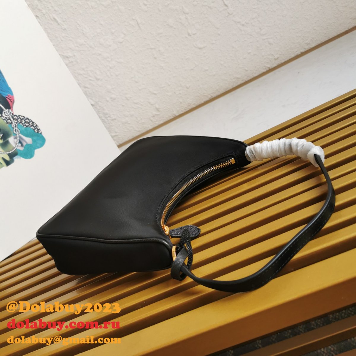Shop High Quality Replica 1NE204 Prada Hobo Handbag