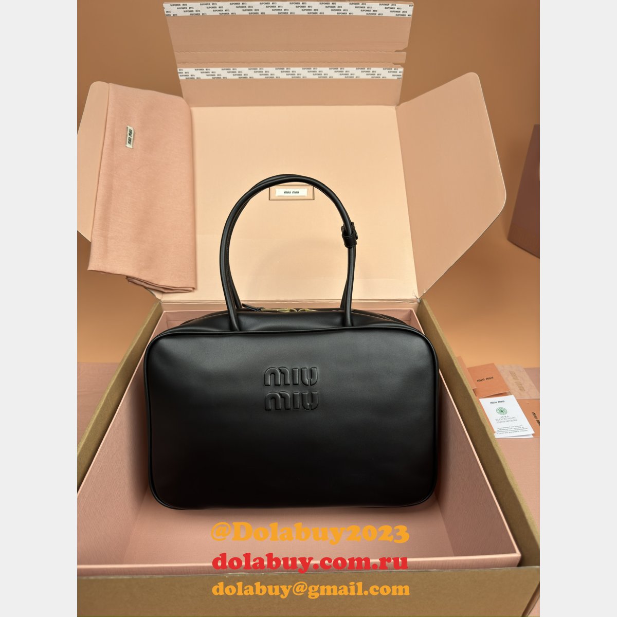 Designer MIU MIU Beau Shoulder Bag 5BB117