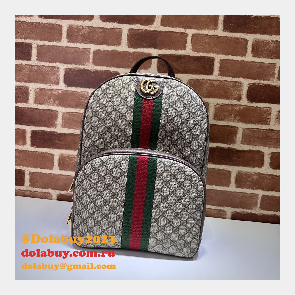 Ophidia GG Backpack For Men 779901 Gucci Replica Bag