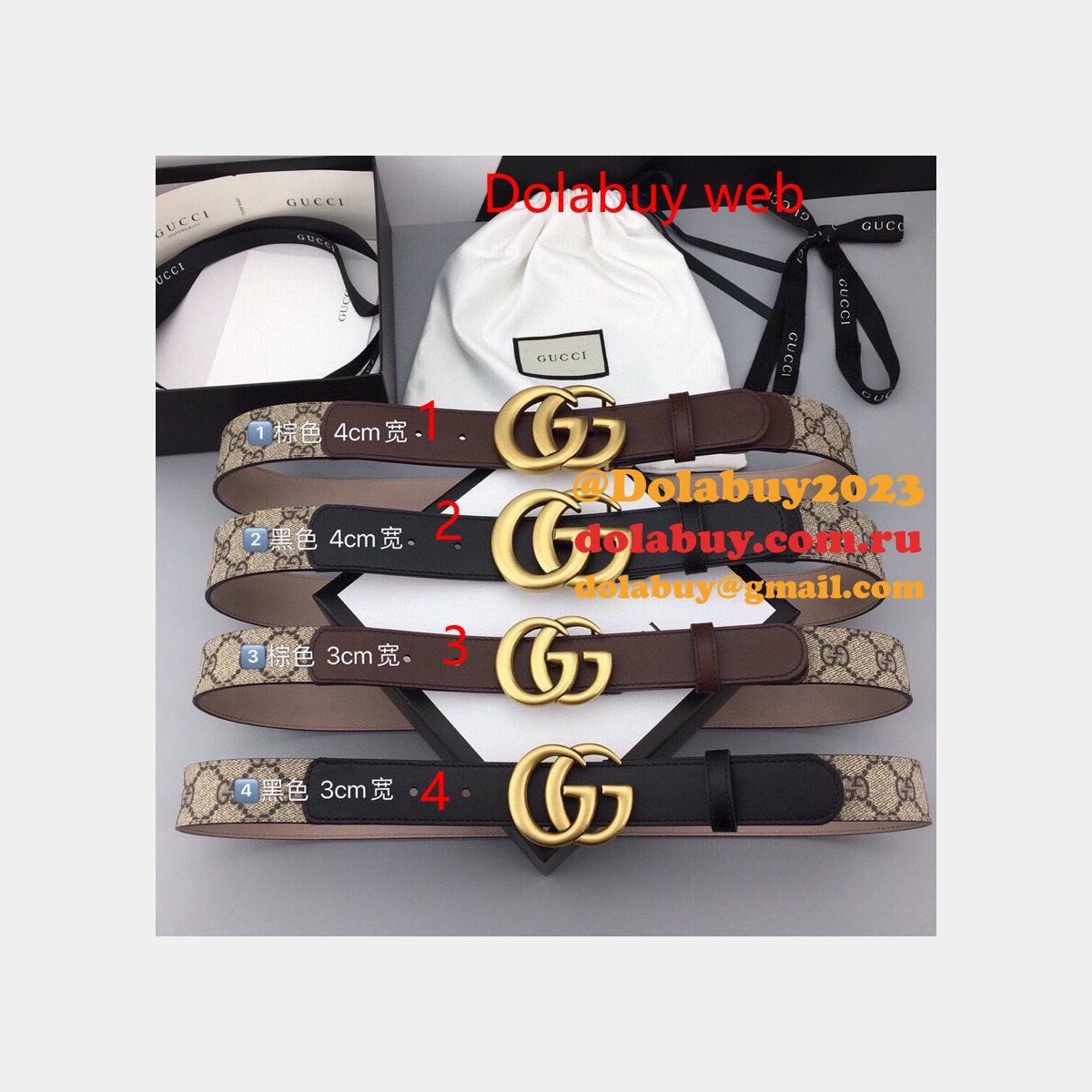 Replica Luxury Gucci 3.0CM Designer Belts Online Store