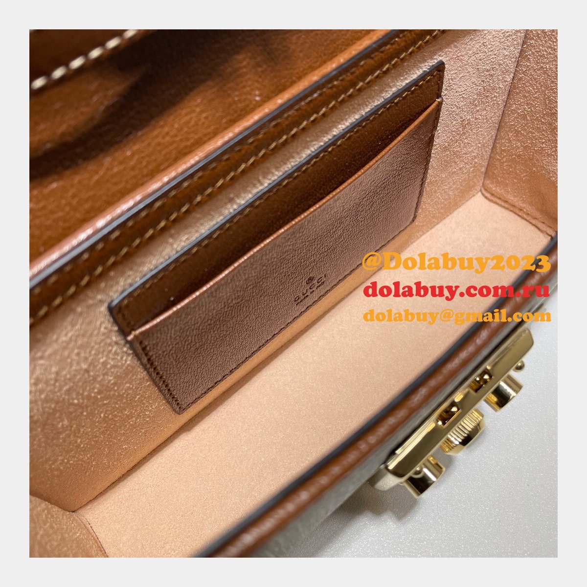 G*u*i replica 7 star 652683 padlock mini bag gg supreme cheap