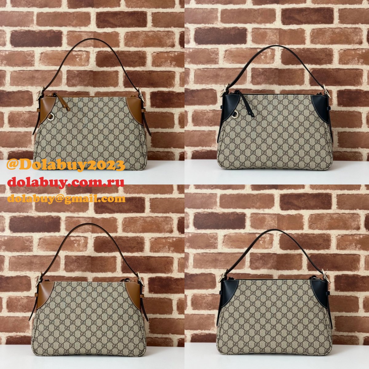 Gucci Luxury Copy Mirror GG Emblem 815216 Shoulder Bag