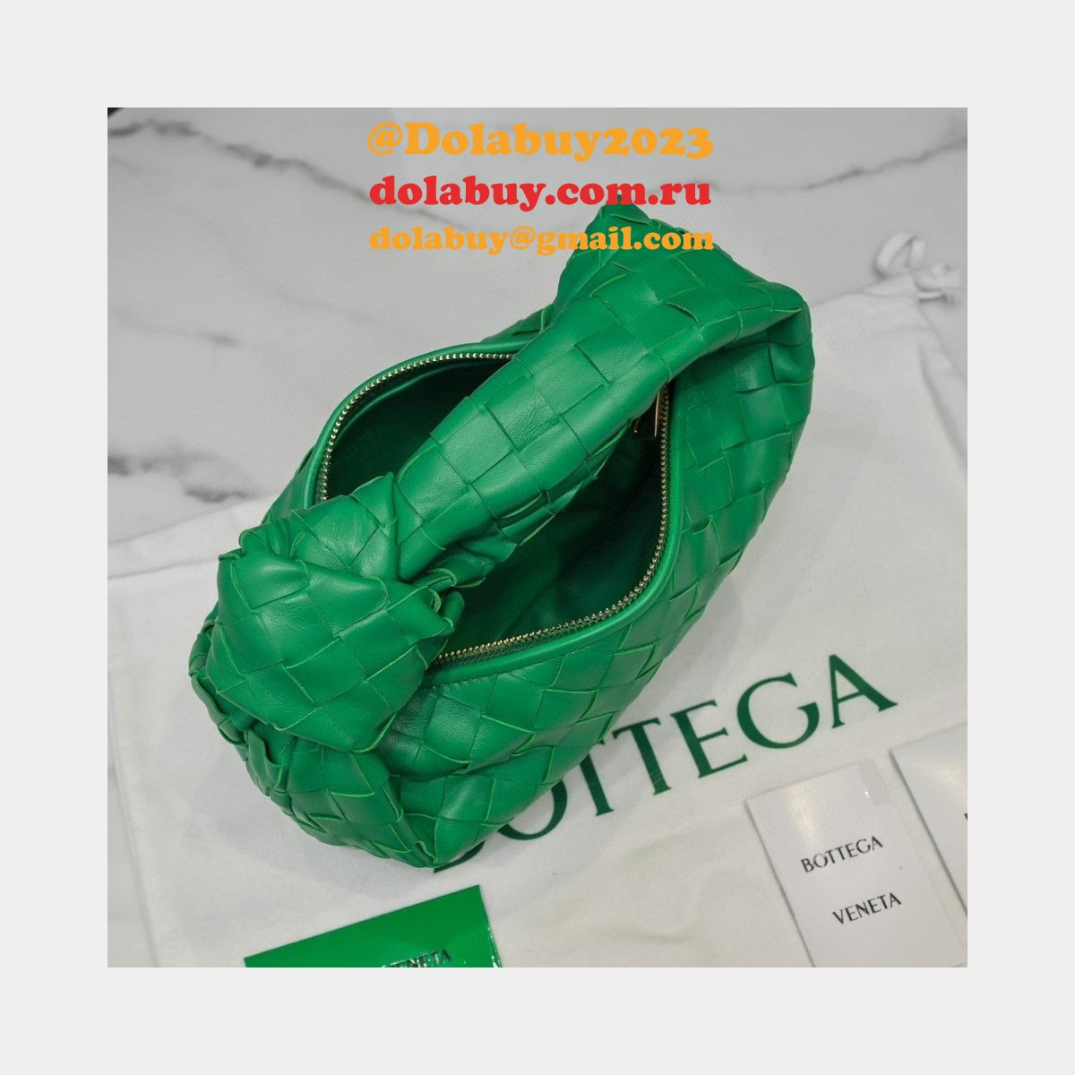 Buy First Copy Replica Bottega Veneta Jodie Clutch Bag online from China
