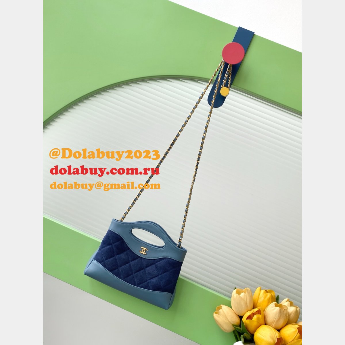 Designer 1:1 Mirror Line Mini Shopping Copy AS3656 Bag