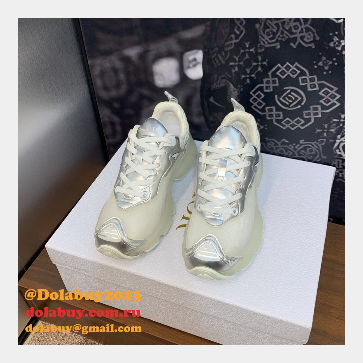 The Best Replicas Dior Vibe Sneakers AAA+ Quality Shoes