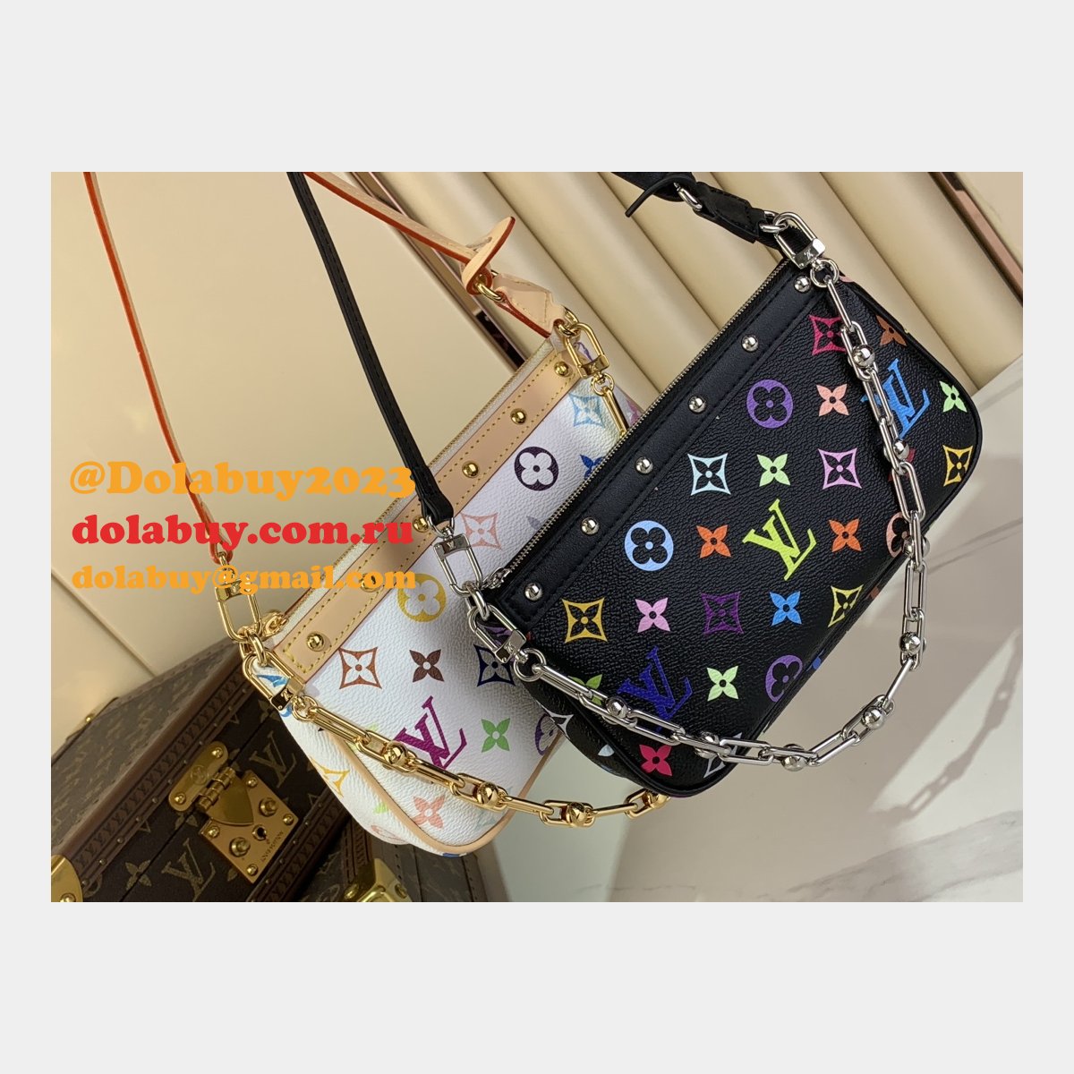 Louis Vuitton Replica LV x TM Pochette Accessoires M13663/M13404 Bag