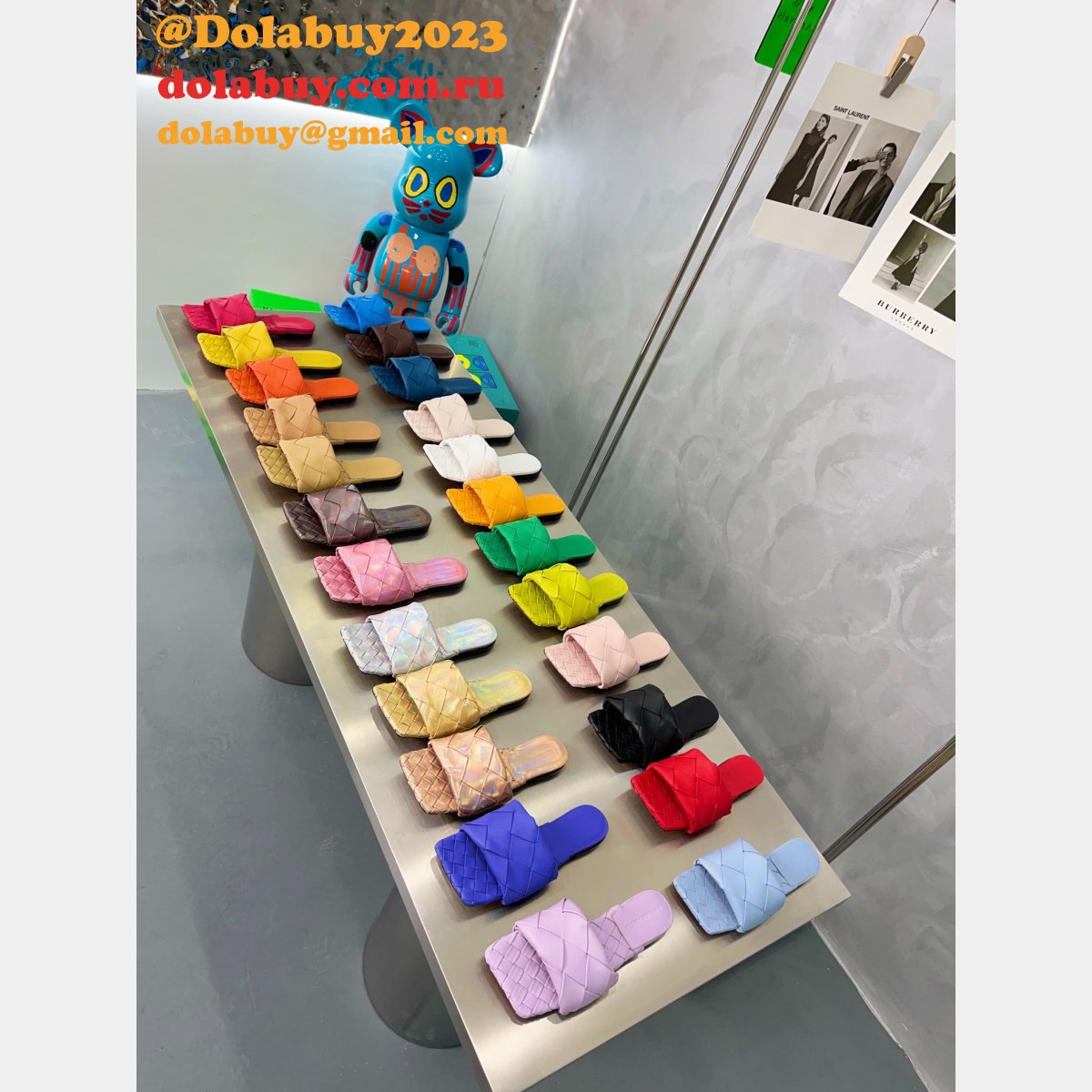 Wholesale Replica Bottega Veneta Flat Shoes Outlet For Sale China