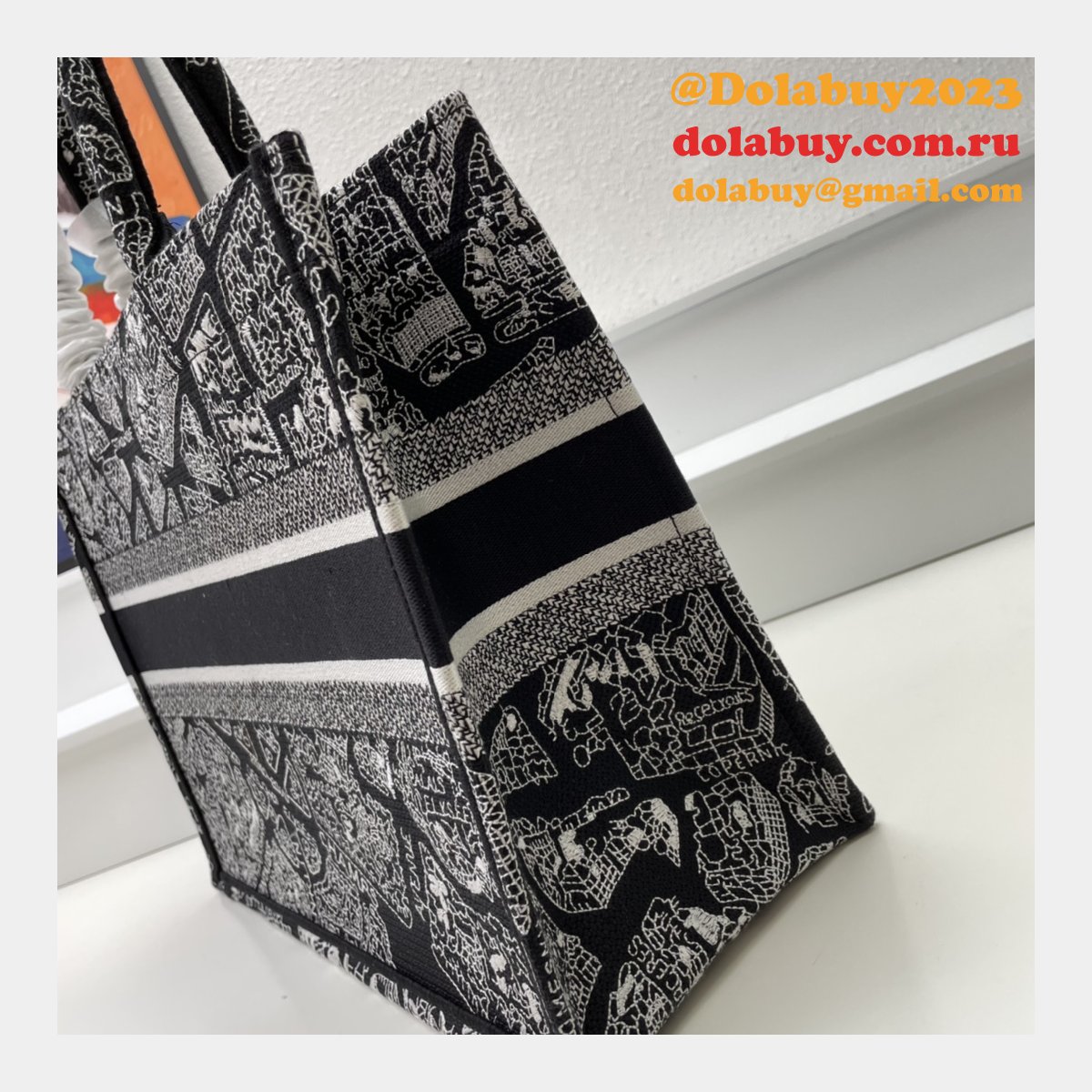 7 Star DIOR BOOK TOTE PERFECT BAG