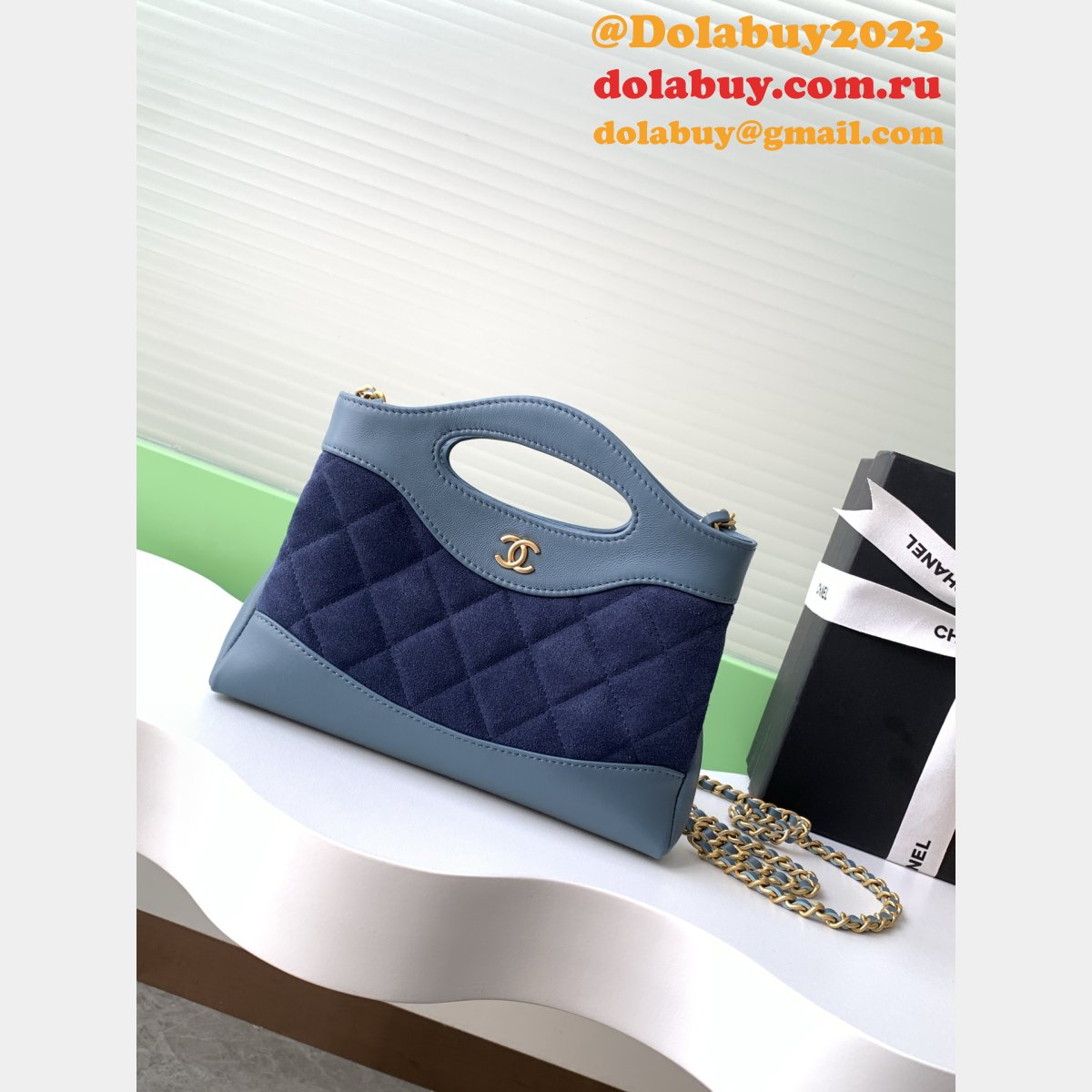 Designer 1:1 Mirror Line Mini Shopping Copy AS3656 Bag