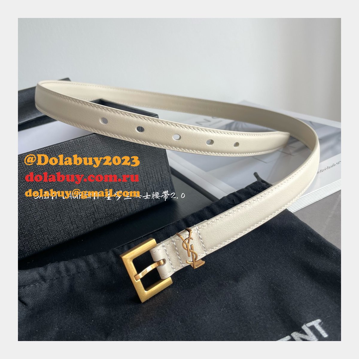 7 Star Best SAINT LAURENT REPLICAS BELT FOR SALE 20MM/30MM