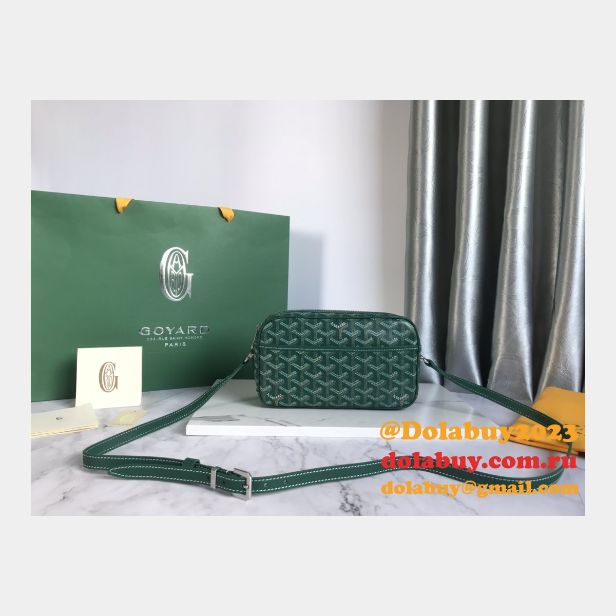 Top Best Cap-Vert 020189 Replica Goyard 1:1 Bags