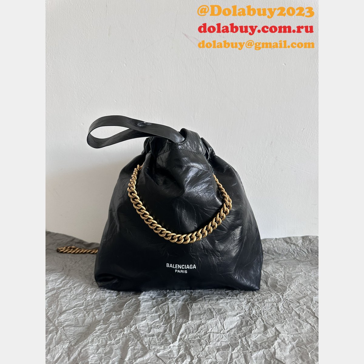 7A Replica Balenciaga #23 Crush Tote
