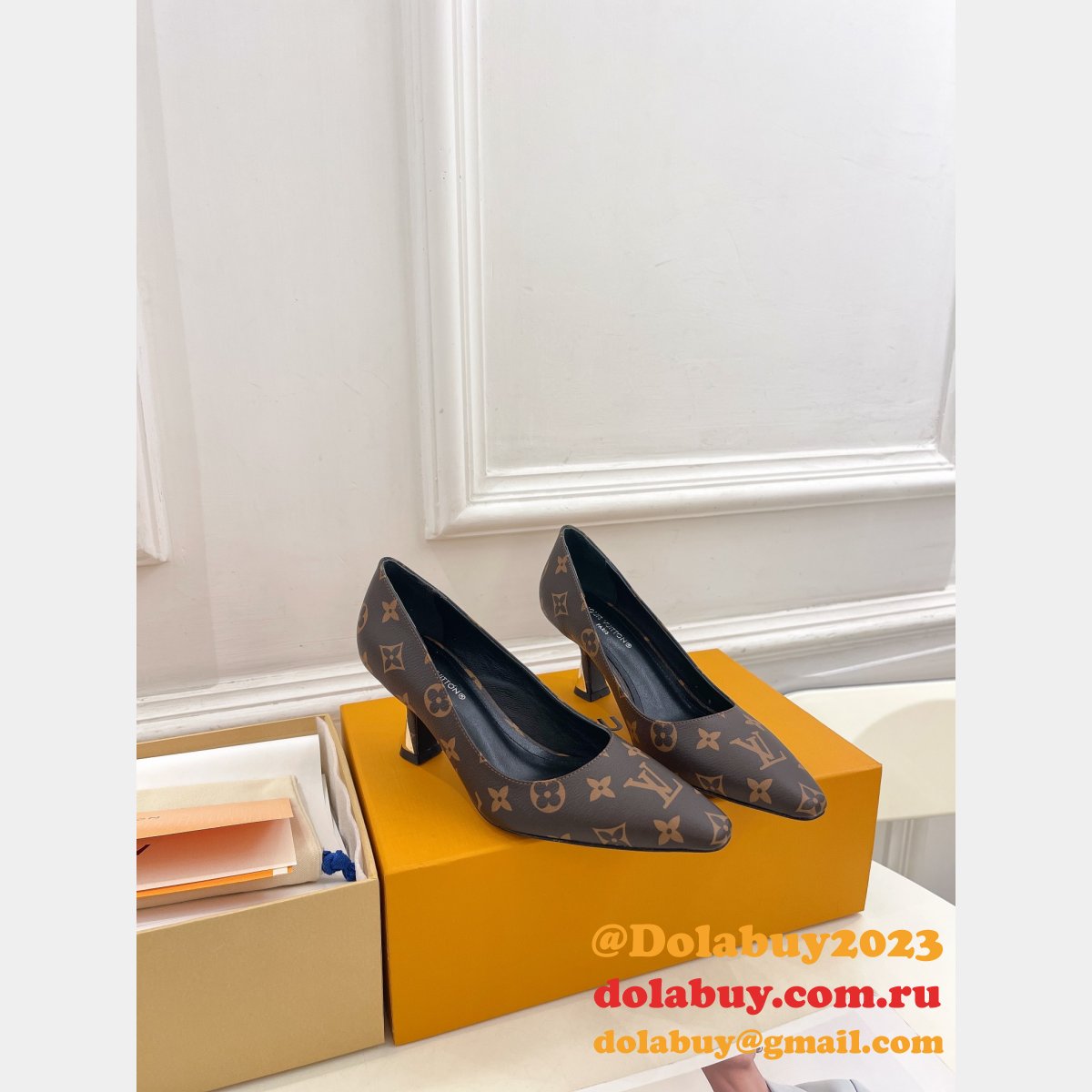 Cherie Heel High quality Louis Vuitton Replica Shoes