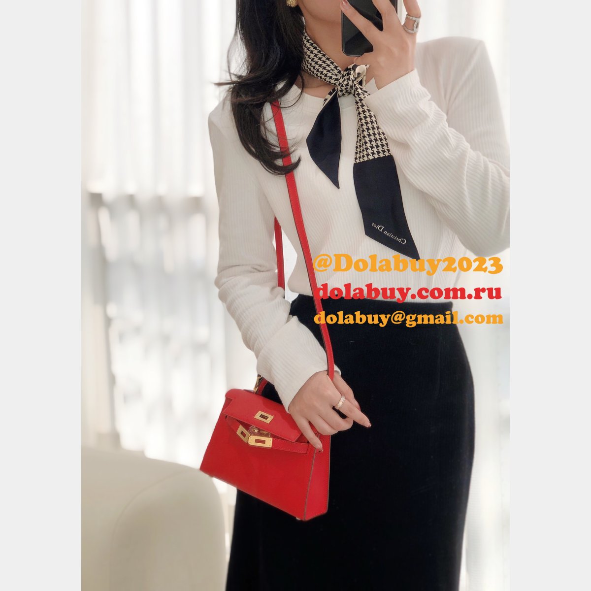 Buy Designer Best Replica Hermes Kelly 19CM Mini Bags Online