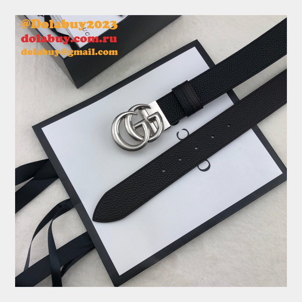 aaa+ G*u*i 38mm replica gg sliver/golden black belt