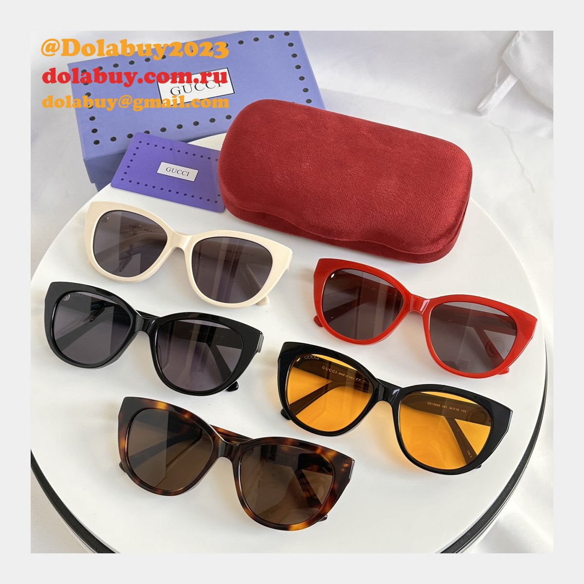 Buy Wholesale Replica Gucci GG1625S/1588S/3851 Designer Sunglasses