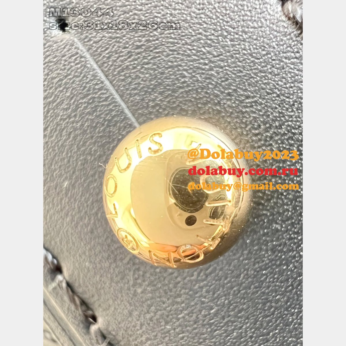 Louis Vuitton All In GM Luxury Monogram Empreinte M13044 Black Bag