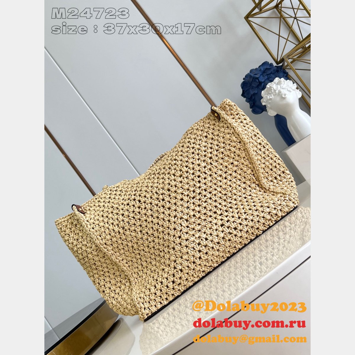 Designer Duplicate OnTheGo M24723 Outlet Louis Vuitton Bag