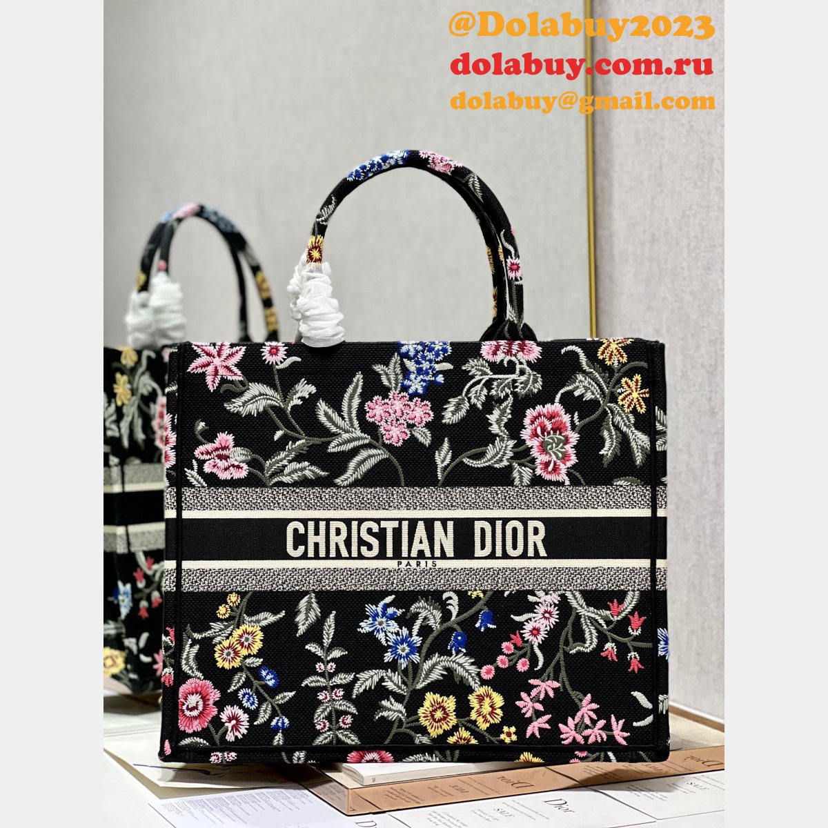 The Best Christian Dior CD Book 26.5/36/41.5CM Tote Handbag Replica
