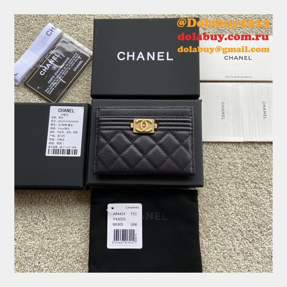 Top Quality 84431 CARD HOLDER CC wallet