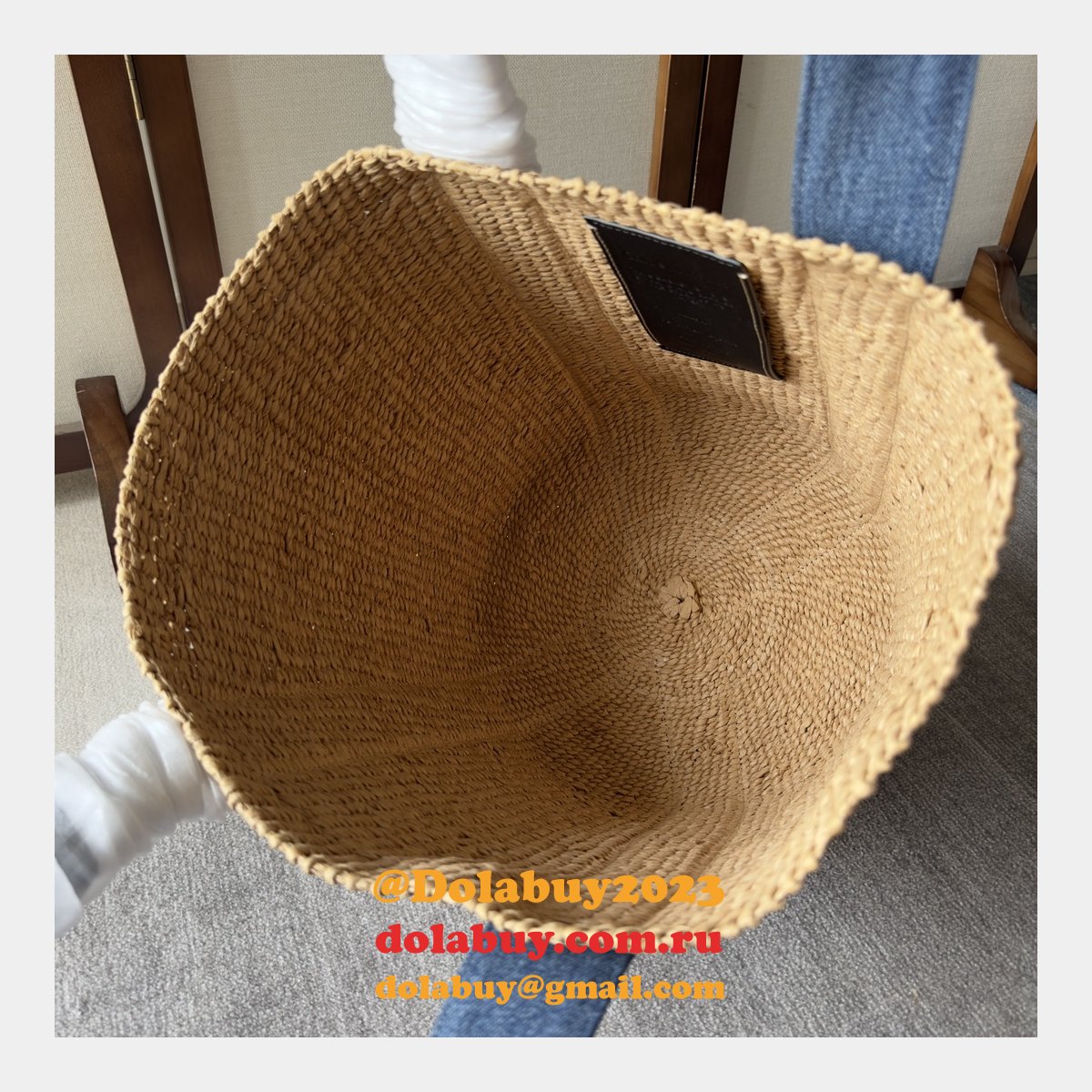 7 Star Luxury Chloe Large Woody Basket BAG