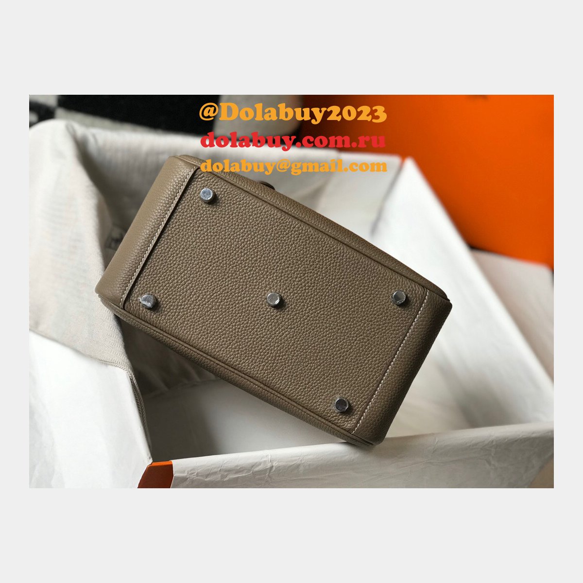 Replica Grey Hermes Lindy 26cm Bags Sale Outlet Online