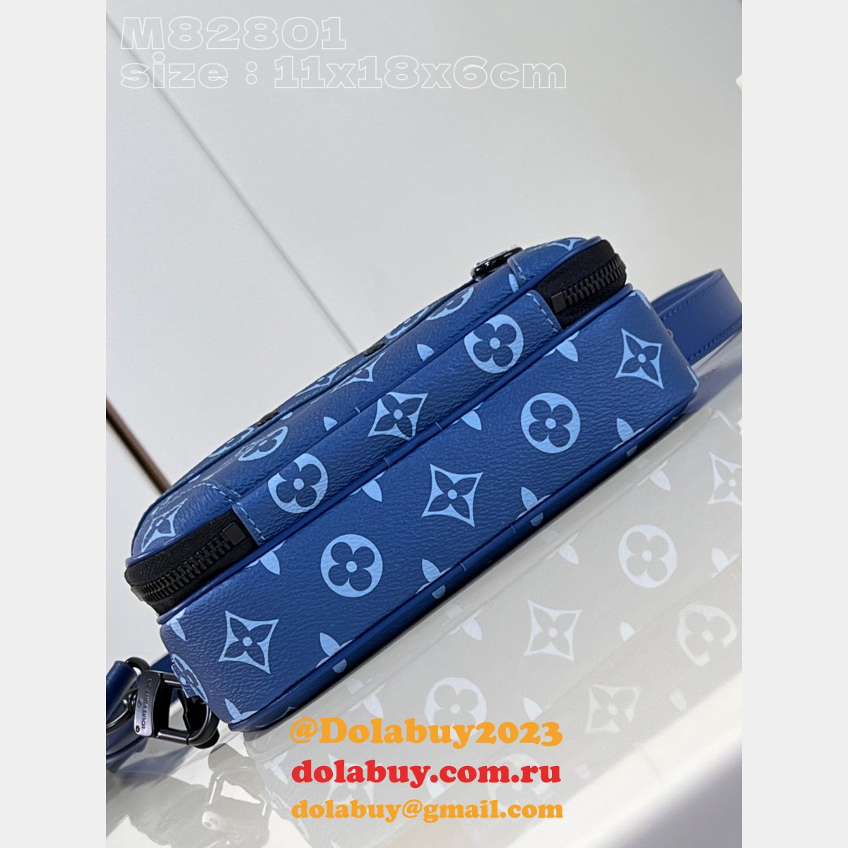 Best Nano Alpha Monogram M82801 Men Louis Vuitton Replica Bags