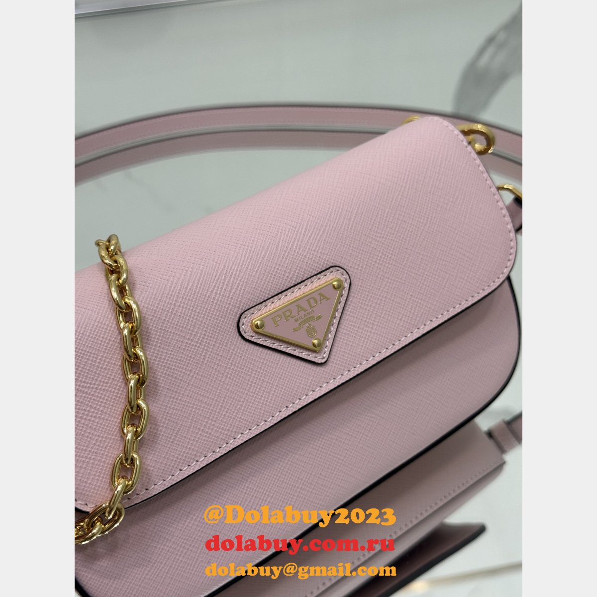 Inspired Top Quality prada Saffiano new women bag 1BD356