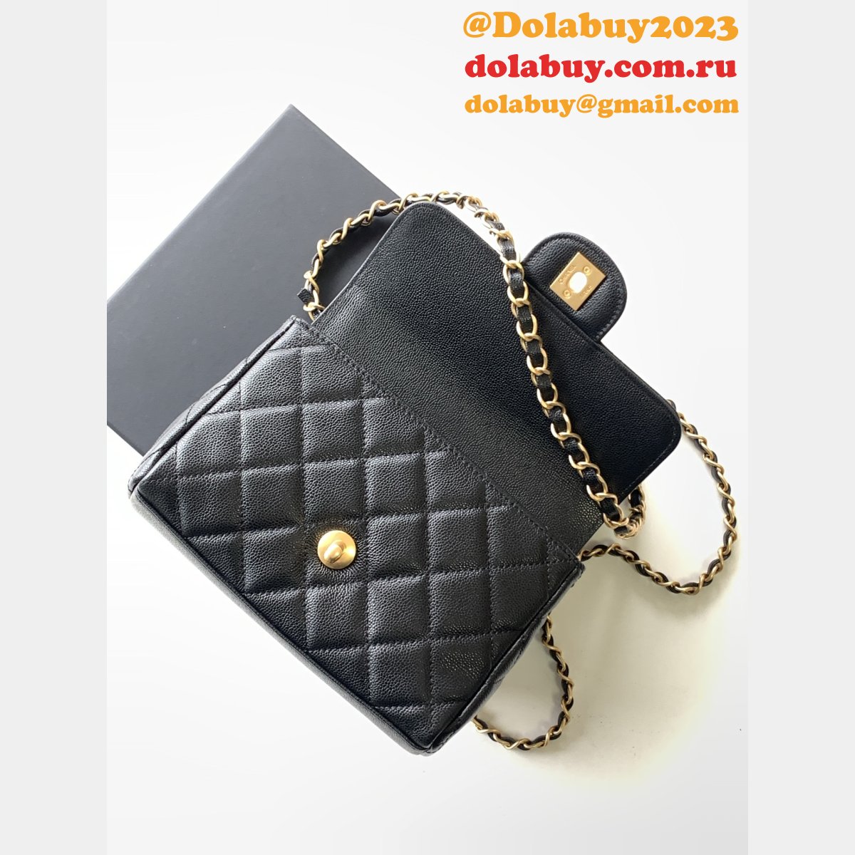 Luxury High Quality AS5239 Flap Inspired Grained Bag