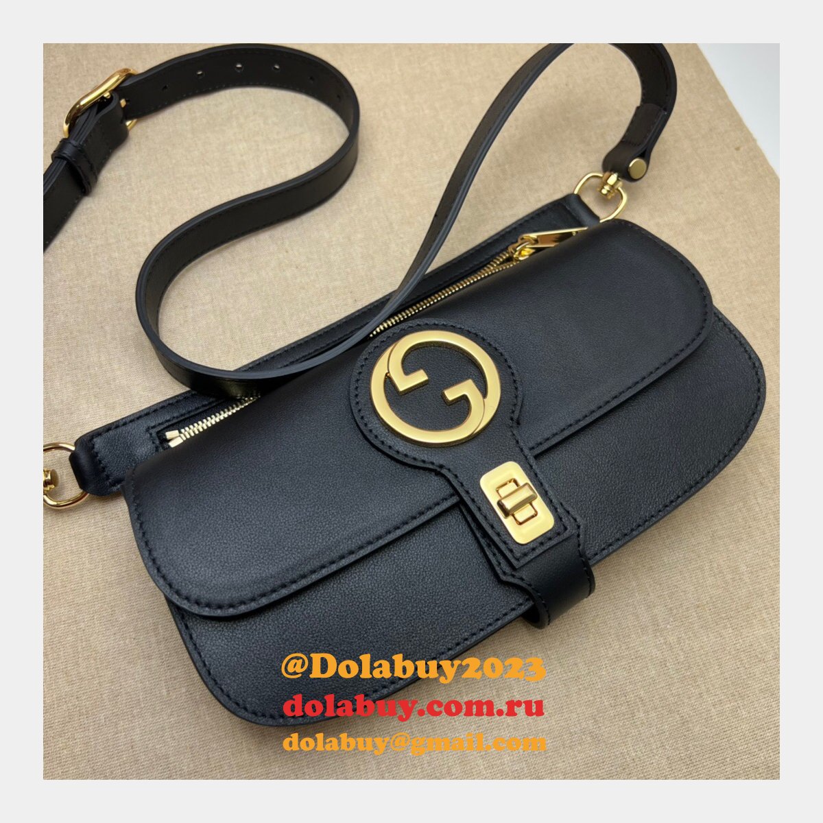 G*u*i 1:1 replica blondie belt crossbody 718154 cheap bag