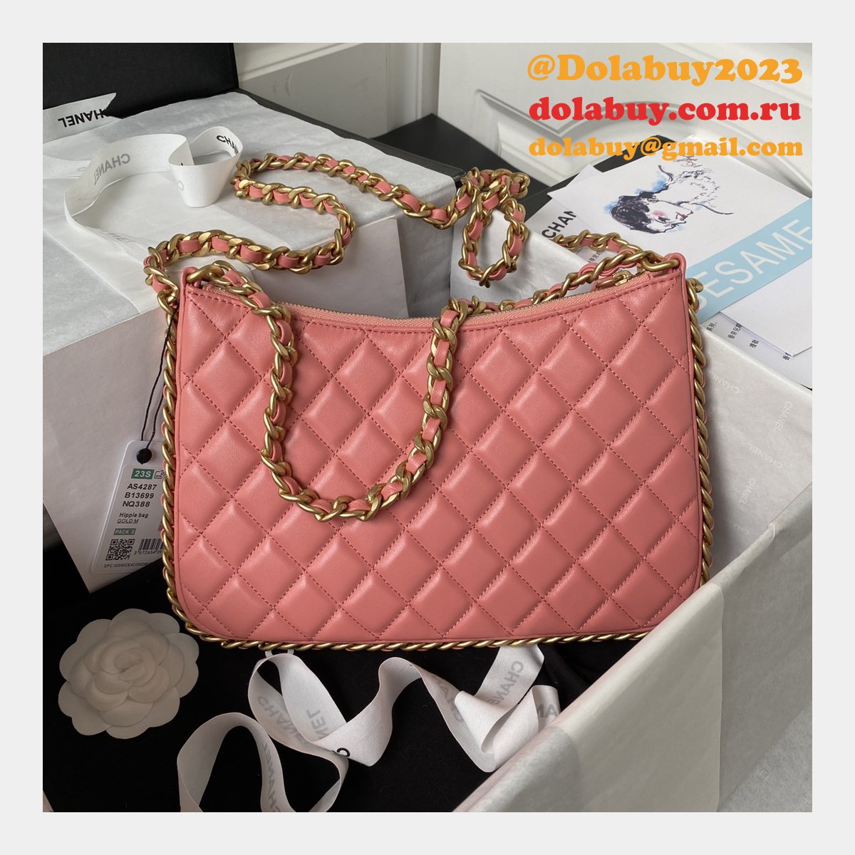 Best 1:1 Mirror AS4287 Chain Hippie Duplicate BAGS