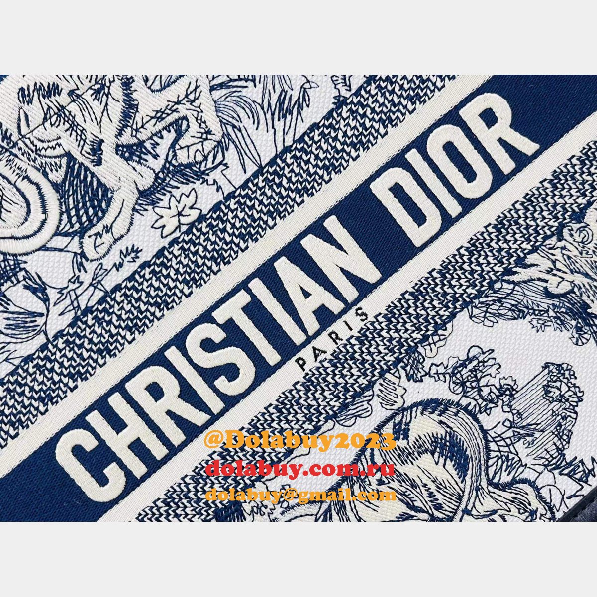 Luxury Dior Book tote with strap new 1286 all size