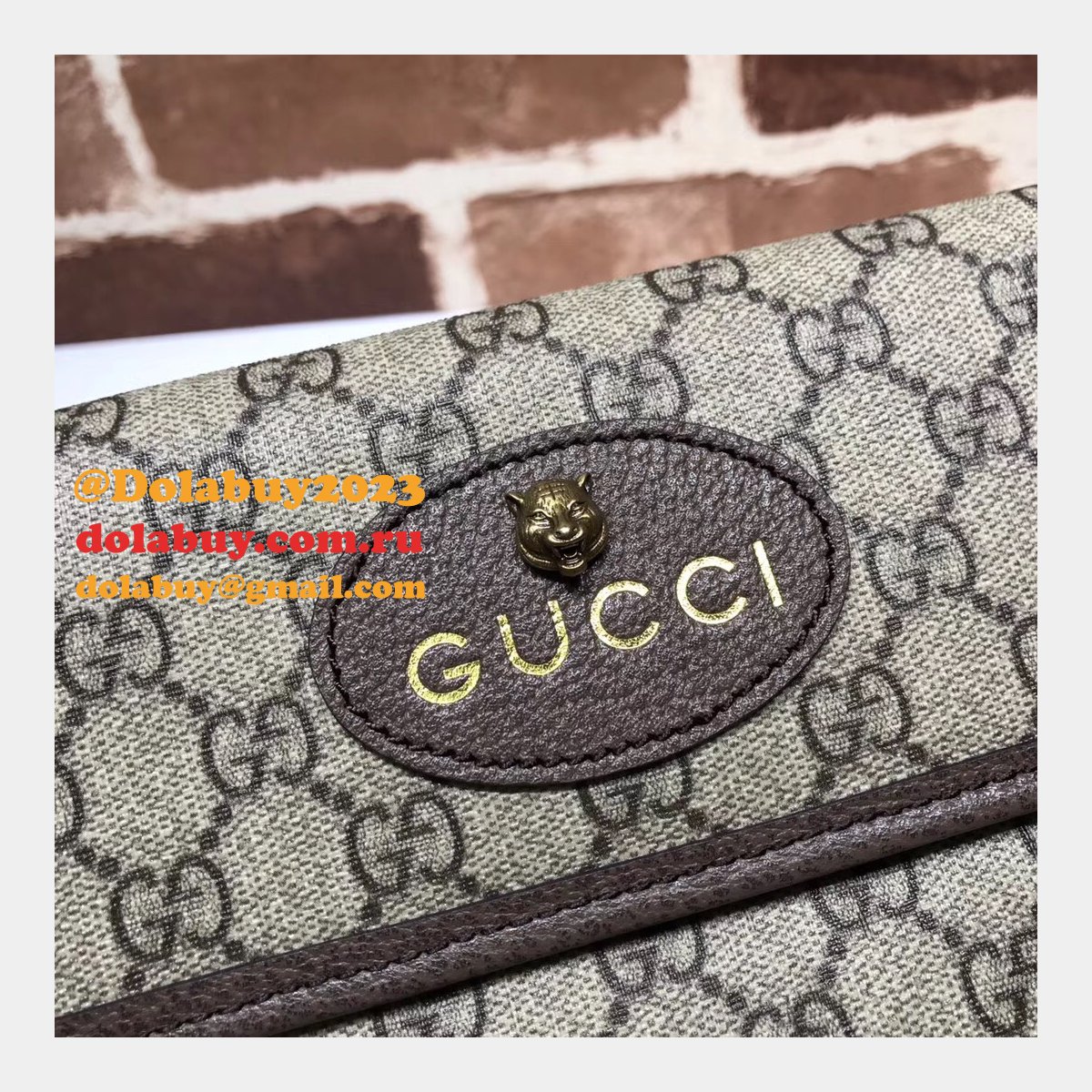designer G*u*i neo vintage gg supreme belt replica 493930 bag