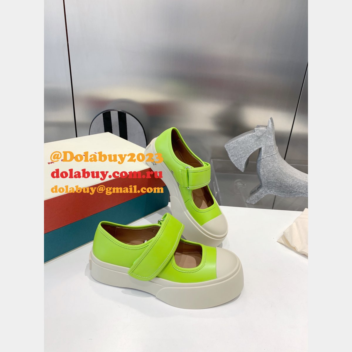 Buy Marni Wholesale 7 Star Fake Loafers 1:1 Mirror Shoes