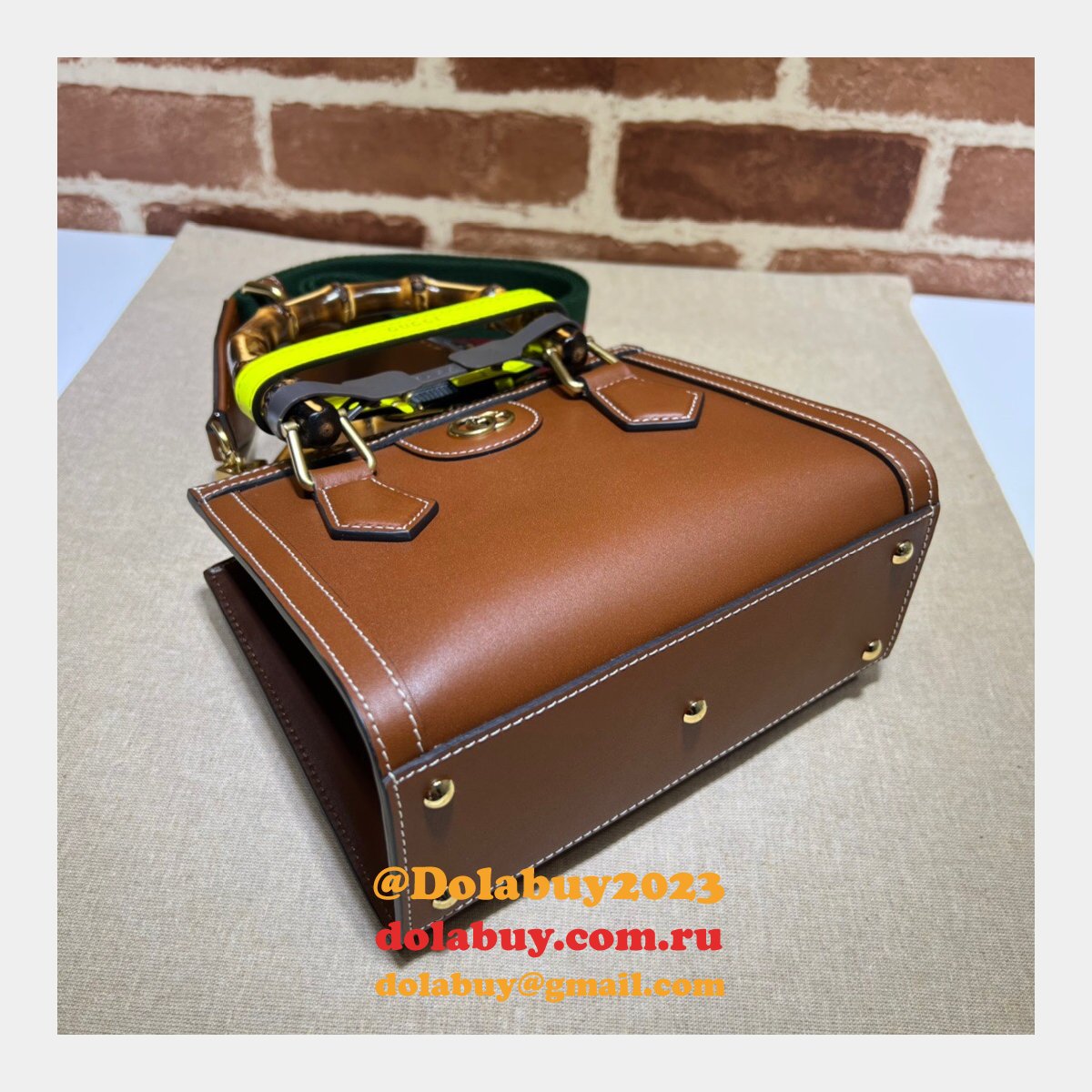 luxury cheap replica G*u*i diana 702732 tote bag