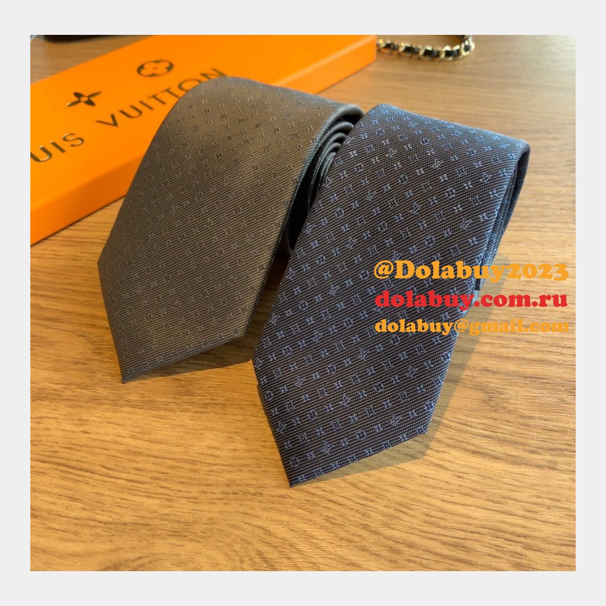 Louis Vuitton High Quality Small logo jacquard