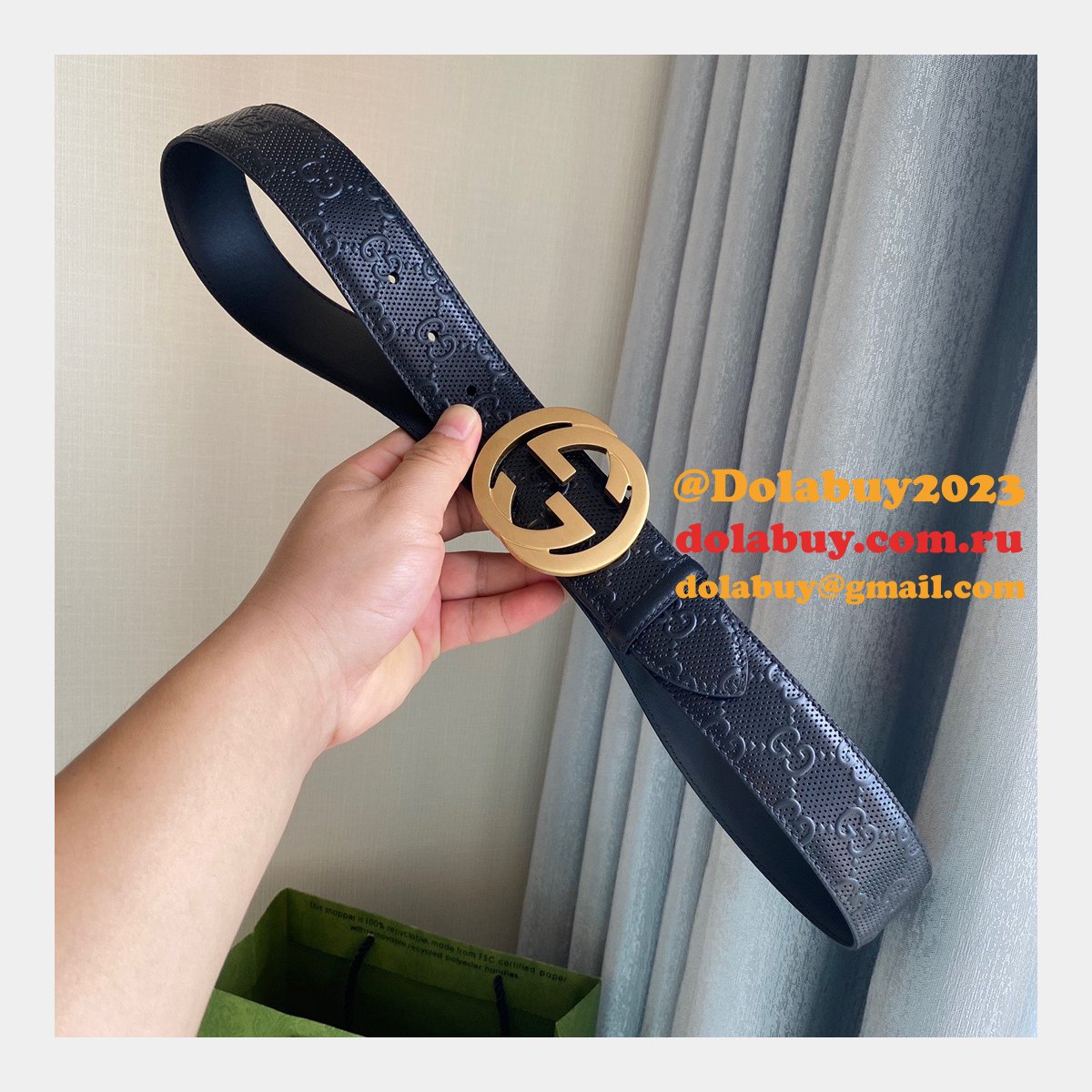 luxury fashion G*u*i belt 3.8cm perfect sale