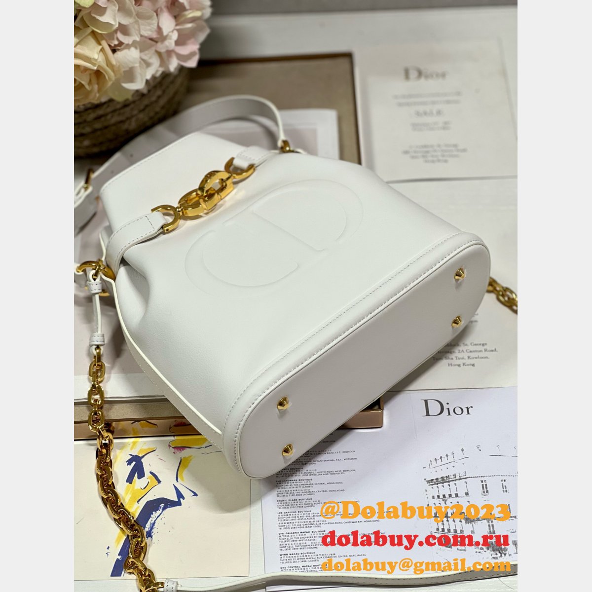 CD Lock Replica Dior Perfect Cest Top Quality 17/24CM Bag