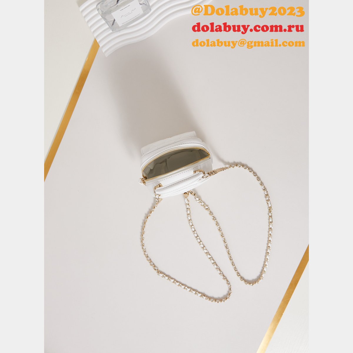 Luxury 24Cmini lambskin women backpack AP3753