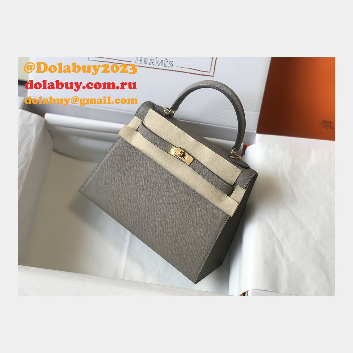 Customize The Best Replica Hermes Epsom Kelly 25-28cm Handbags